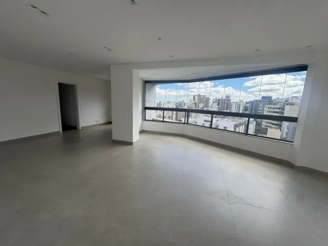 Apartamento 3 quartos para alugar no Sion BH - 150m², 3 vagas, imóvel sofisticado com laze