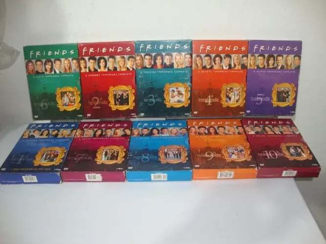 Coleção Dvds Friends