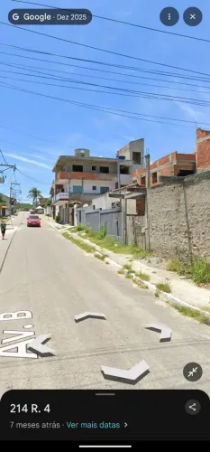 Vendo terreno com obra em ponto de laje e cisterna