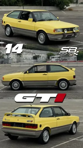 Rodas aro 14 Volkswagen Bbs Prata Gol Gti 4x100 novas