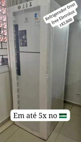 Refrigerador frost free Eletrolux novo na caixa