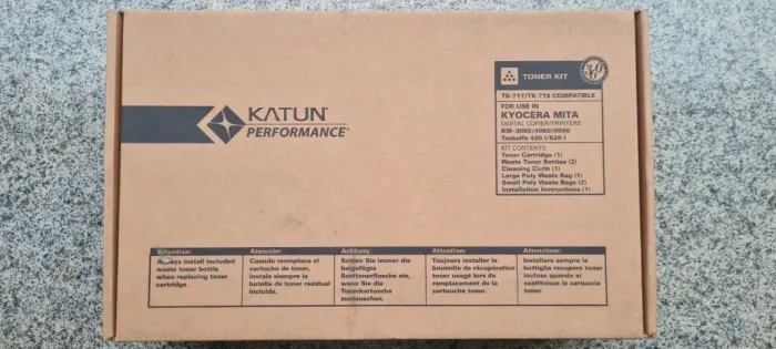 Toner Katun TK-717 TK-719 para Kyocera KM3050 4050 5050