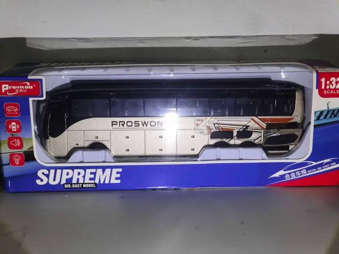 Miniatura Ônibus de Turismo de Luxo Proswon Supreme 1:32 - Novo na Caixa