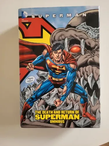Livro The Death and Return of Superman Omnibus