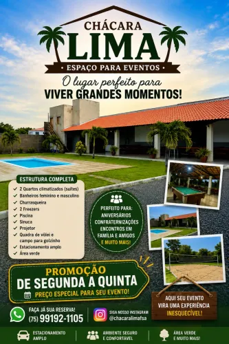 Chácara para eventos