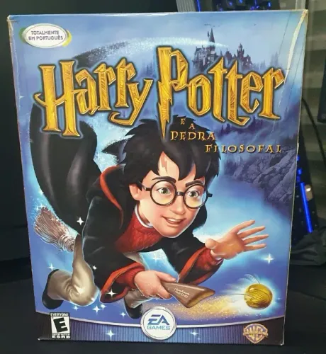 Harry Potter e a Pedra Filosofal - Caixa + Jogo + Manual (PC)