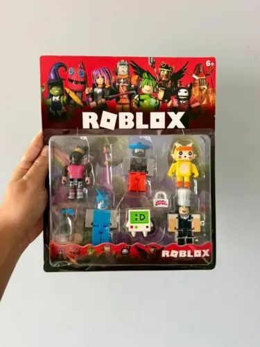 Kit Bonecos Roblox Com 6 Personagens