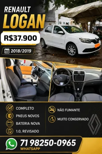 Renault Logan Expression Flex 1.0 12V 4P 2019