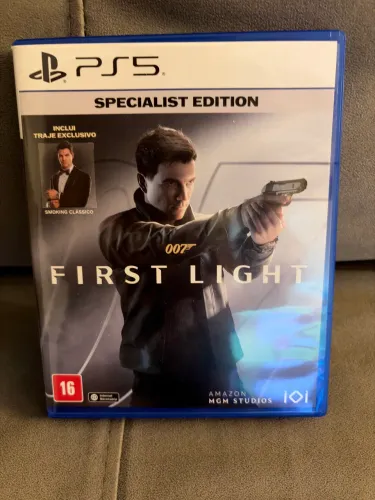 Jogo PS5 007 First Light mídia física 