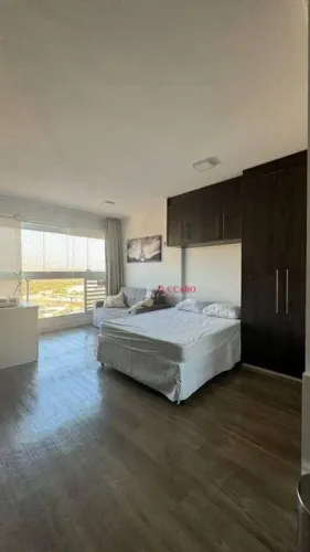 Studio com 1 dormitório para alugar, 28 m² por R$ 2.900,01/mês - Centro - Guarulhos/SP