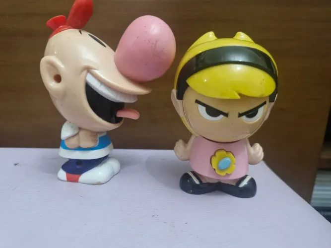 Miniaturas Billy e Mandy - botões funcionando - usado