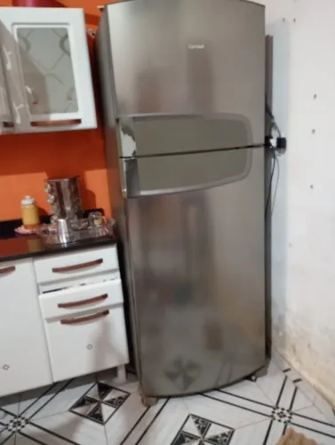 Vendo geladeira inox 