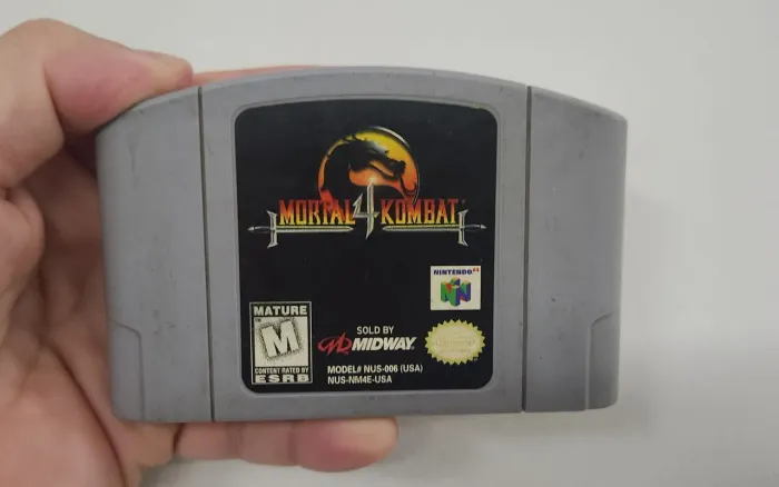 Jogo Nintendo 64 Mortal Kombat 4 Original