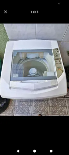 Máquina de lavar usada