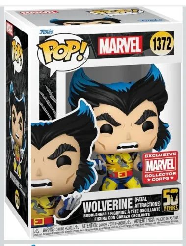Funko Pop Wolverine - Atrações Fatais