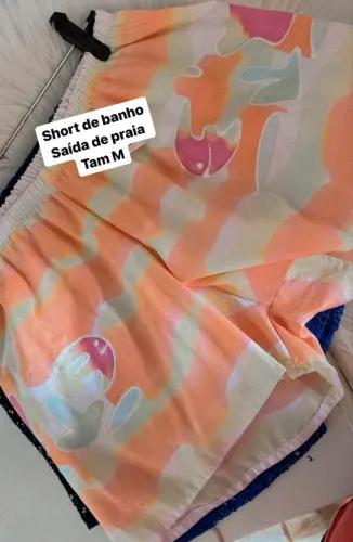 Short saída de praia