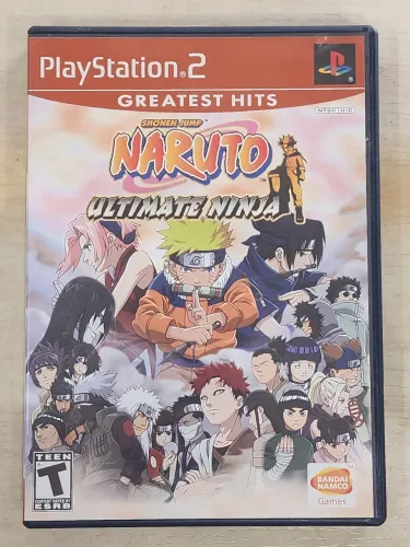 Jogo original de play 2 Shonen Jump Naruto ultimate Ninja