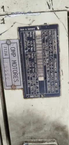 Servomotor Indramat MAC112A