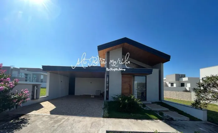 Casa em Condomínio para Venda em Marília, Condomínio Jardins de Monet, 3 dormitórios, 3 su