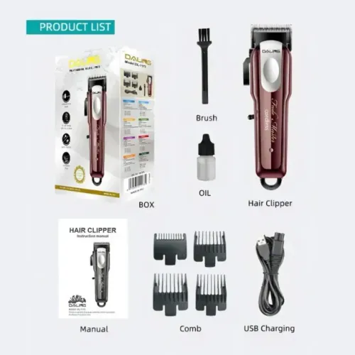 Lacrado Máquina de Cortar Cabelo Profissional DALING DL-1173