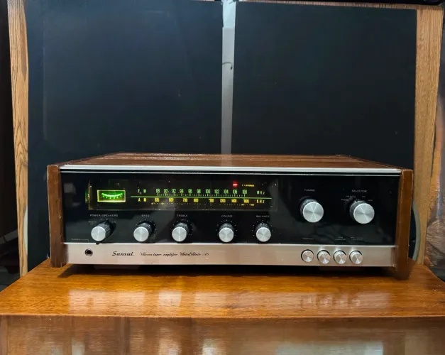 Receiver sansui 310 , vintage 1970 raro aparelho
