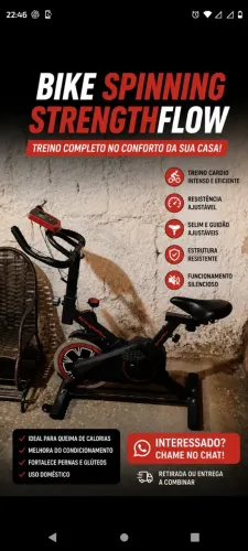 Bicicleta ergométrica 