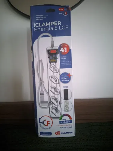 Filtro de linha Iclamper 5 tomadas