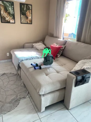 Sofá cama retrátil