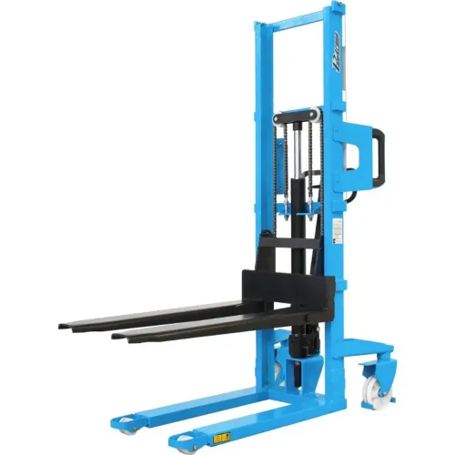 Empilhadeira Manual  1500Kg 1600mm com Roda Simples de Nylon PALETRANS