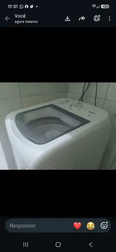 Vende se máquina de lavar roupa