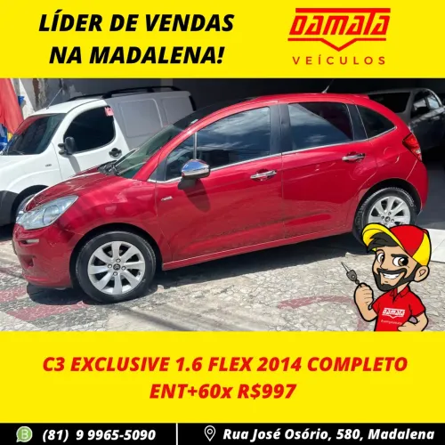 Citroen C3 Excl. 1.6 VTI Flex Start 16V 5P Aut. 2014