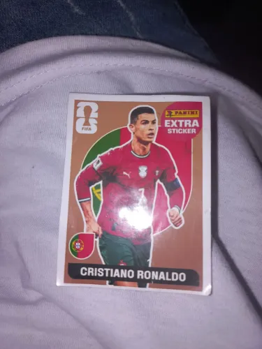 Extra stickes Cristiano Ronaldo bronze