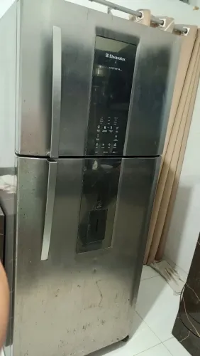 Geladeira Cycle Defrost Electrolux 475l Inox Dc51x