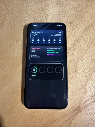 iPhone 15 Pro Max 256GB - Cinza (Titânio Natural)