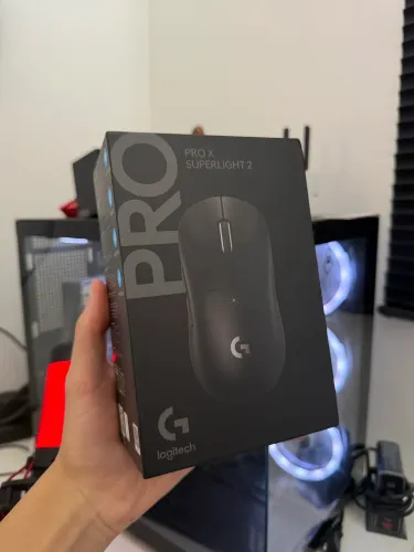 Mouse Logitech Superlight G Pro X 2 NOVO LACRADO