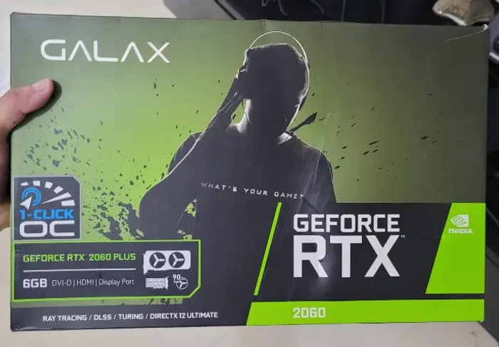 Placa de Vídeo RTX 2060 6GB