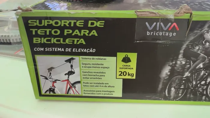 Suporte de teto para bicicleta - Marca Viva