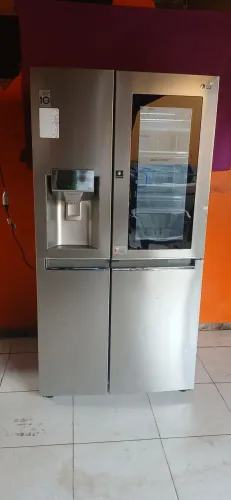 Geladeira LG 700 litros com maquina de gelo na porta aceito a sua mais volta