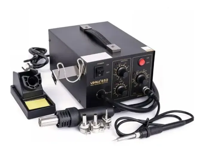 Estação de Retrabalho Yihua 852 SMD 220V - Seminova + Kit Completo