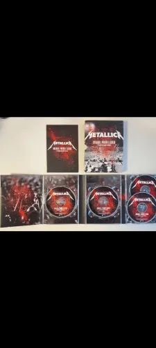 Dvd Metallica Orgulho, Paixão e Glória 2 DVDs + 2 CDs Original Usado