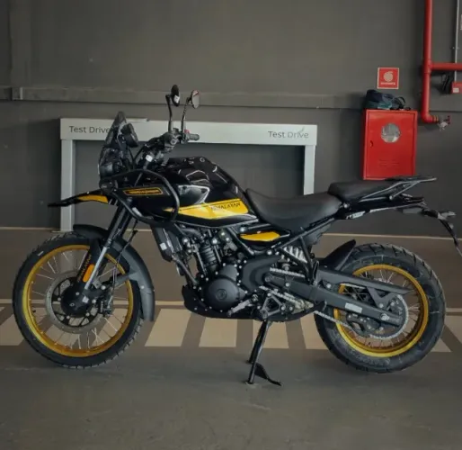 Himalayan 450cc Black Sem Camara EM ESTOQUE - Duvallyer Rodrigues ROYAL ENFIELD
