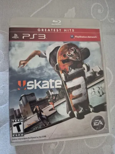 Jogo Skate 3 PS3 Mídia Física Original Impecável Usado
