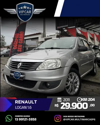Renault Logan Expression Hi-flex 1.6 8V 4P 2011