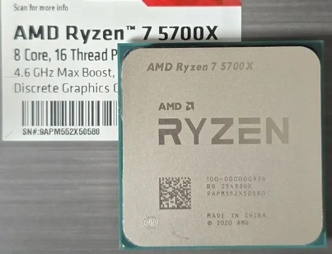 AMD Ryzen 7 5700X - Trocas