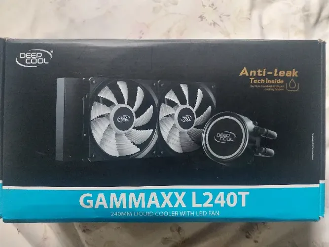 Water Cooler Deepcool + Ventoinhas Rgb Aigo Darkflash Dr12 Pro