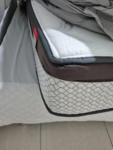 Colchão Queen Luxor Reconflex + Cama box Queen