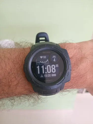 Garmin Instinct Tactical 1ª Geração Original | GPS | Excelente Funcionamento