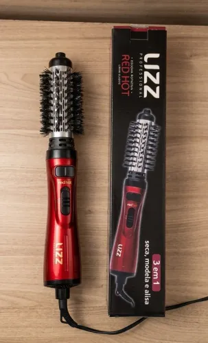 Escova rotativa lizz red hot seminova