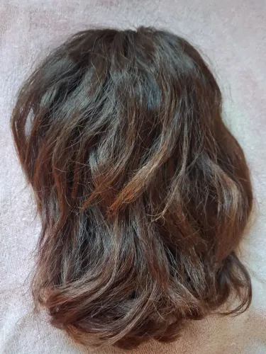 Rabo de cabelo natural