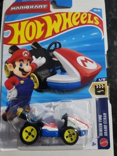Hotwheels mariokart super mario